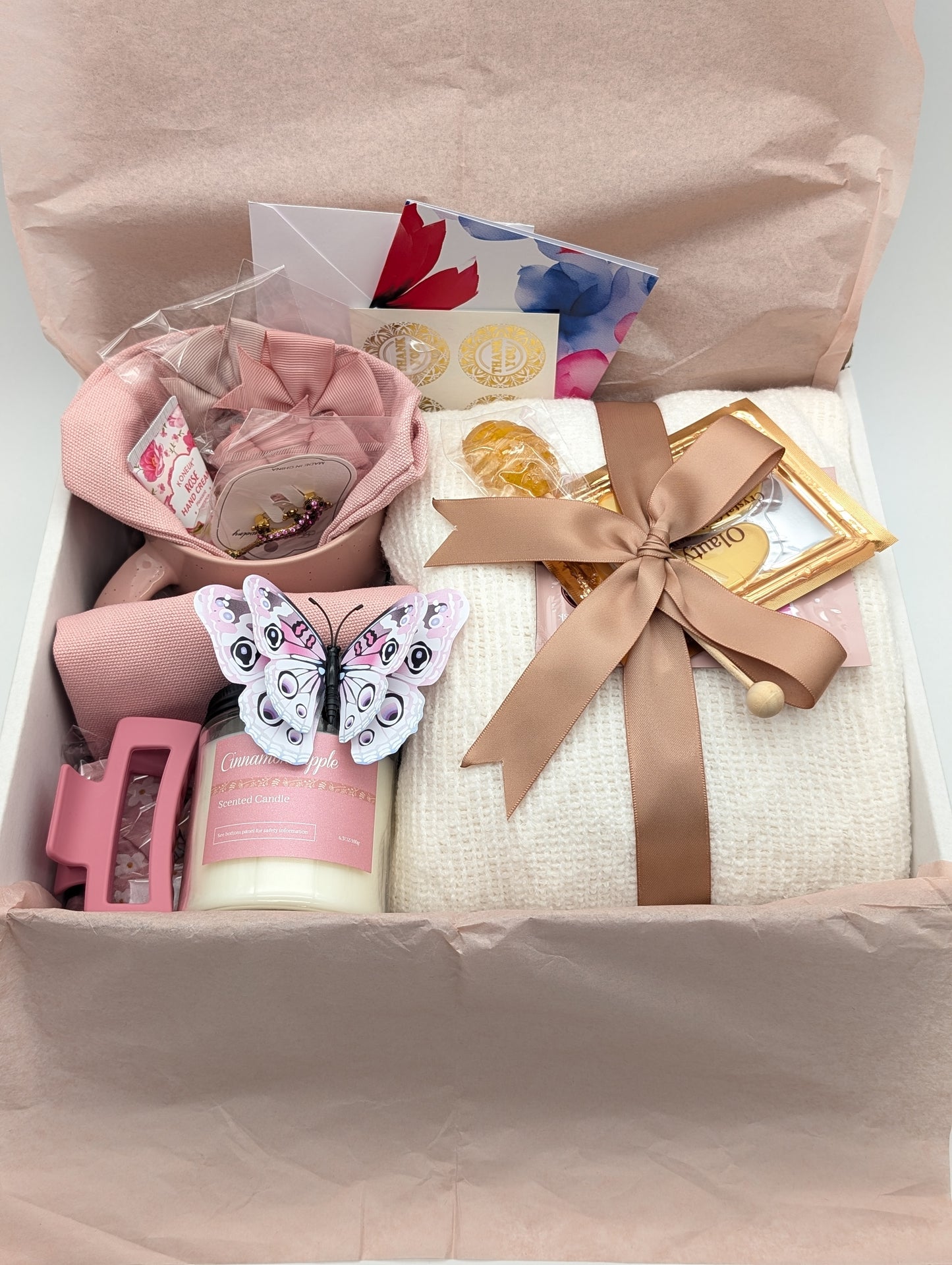 The "Pink Bliss" Self-Care Kit 🎀 Mega Gift Box (20 Items) 🌸