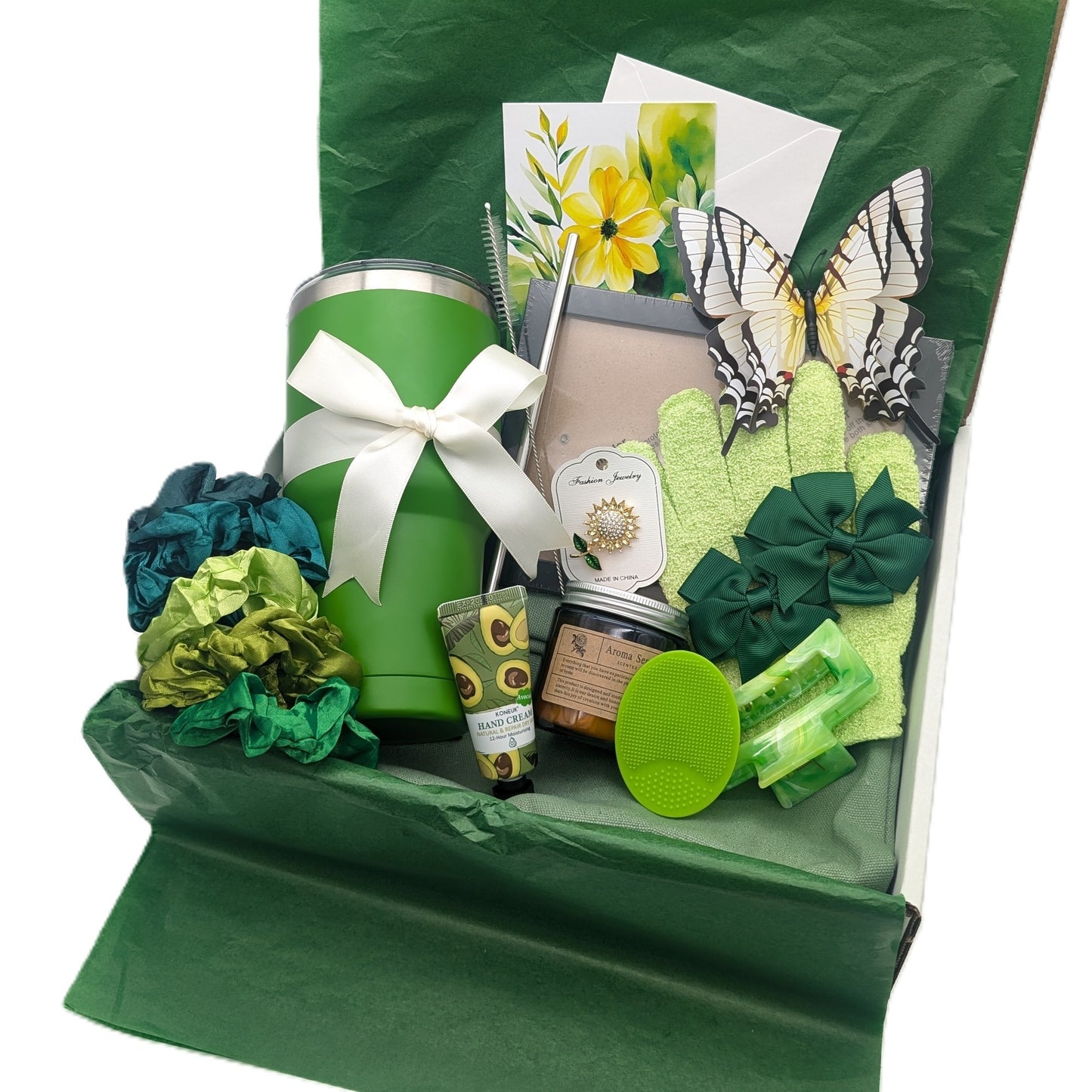 The Botanical Bliss Self-Care Kit 💚 Mega Gift Box (22 Items) 🌿