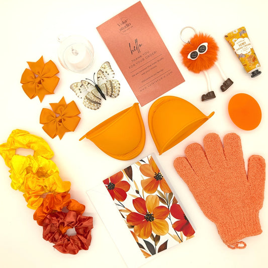 🧡 The Amber Glow & Cozy Home🏡| Mini Gift Box (18 Items)