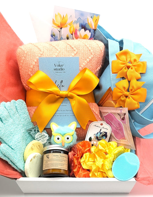 🍊 The "Tropical Sunset" Joy Gift Box ☀️ Mega Gift Box (23 Items)