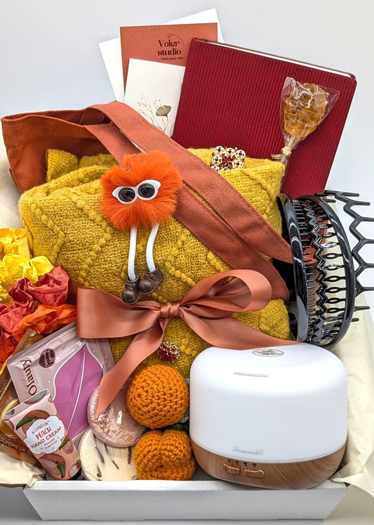 🧘‍♀️ The Ultimate Serenity & Hygge Yellow Box 🏡 Mega Gift Box (26 Items)