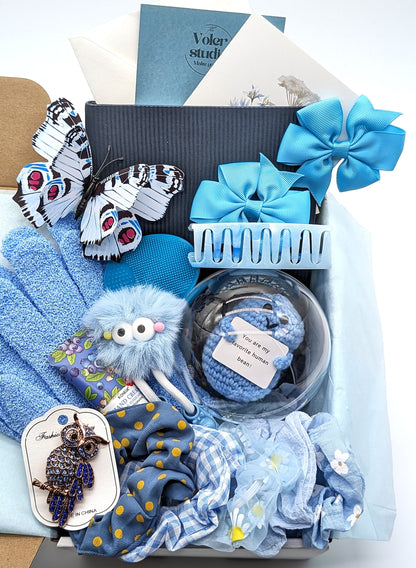 🌊 Ocean Breeze Beauty Kit | Medium Gift Box (18 Items)